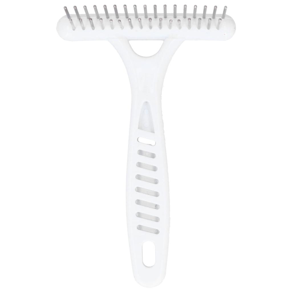 Двухрядные грабли для домашних животных, расческа для вычесывания шерсти у собак, инструмент для удаления шерсти у домашних животных
