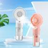 Portable Humidifier Fan Mini Handheld Mist Fan Portable USB Rechargeable Handheld Fan with Humidifier Mini Water Spray Hand Fan