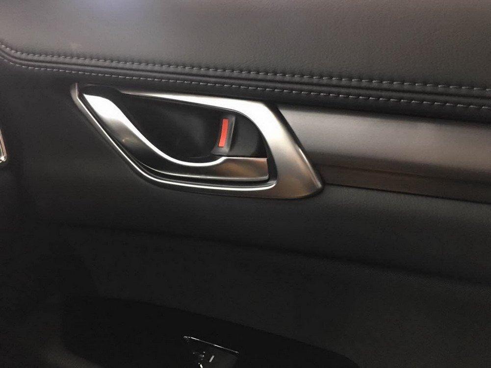RUIQ Mazda New KG Series Exclusive Interior Matte Nickel Plated Front and Rear Inner Door Handle Garnish Designed Specifically for MAZDA CX-8 - CX-8