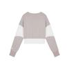 (WMNS) New Balance Athletics Sweatshirt Asia Sizing 'Wonder Mauve White' Women's AWT11503-WM