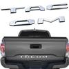 Car Tailgate Inserts Letters 3D Sticker Trunk Rear Emblem Decal Badge Sticker Fit For Tacoma Auto Accessories