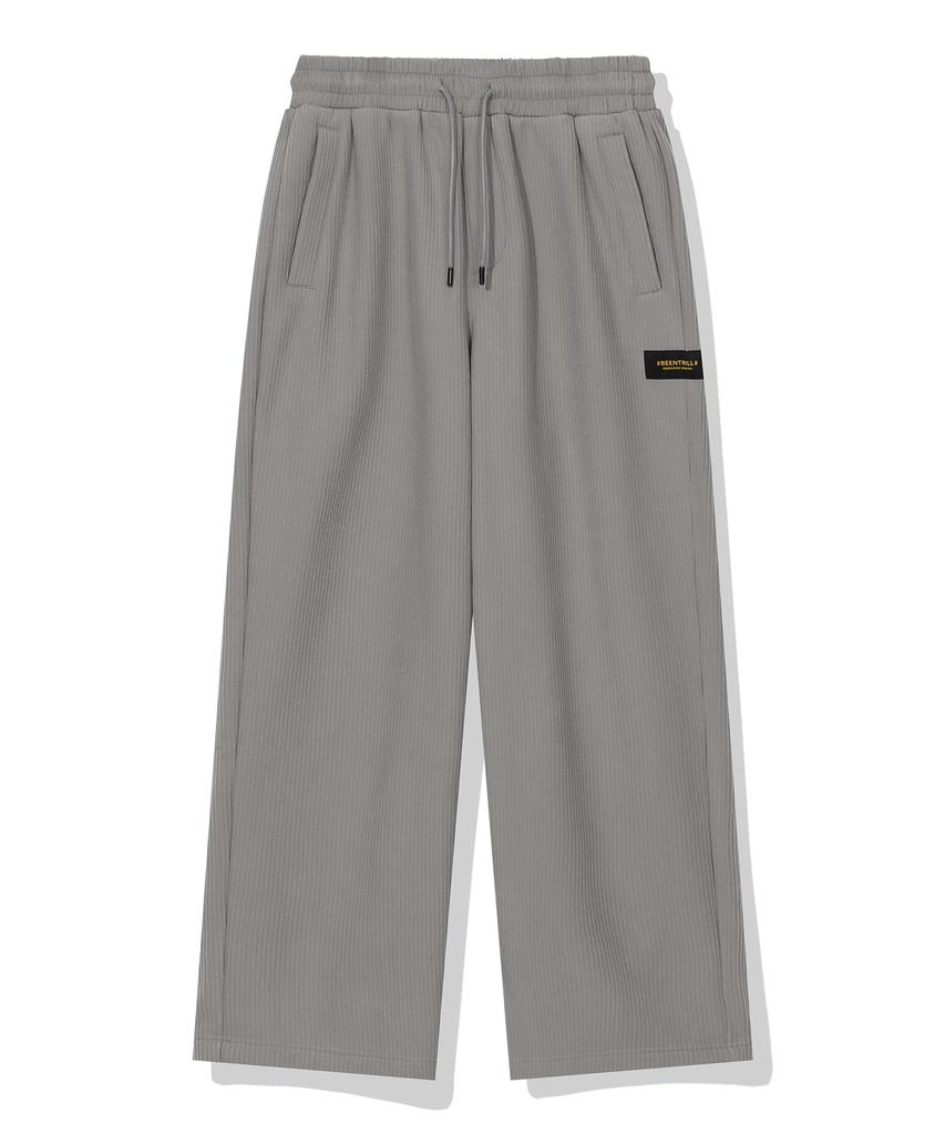 BEENTRILL Corduroy Fleece Sweatpants (Gray)