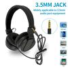 Headphones Wired for School HD Mic Stereo Sound Foldable Headphones for Online Study,3.5mm Jack Wired Cord on-Ear Headset ForPC Phones Tablet Etc
