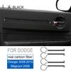 Real Soft Carbon Fiber for Dodge Magnum Charger 2008 2009 2010 Accessories Car Interior Door Handle Frame Panel Trim Sticker