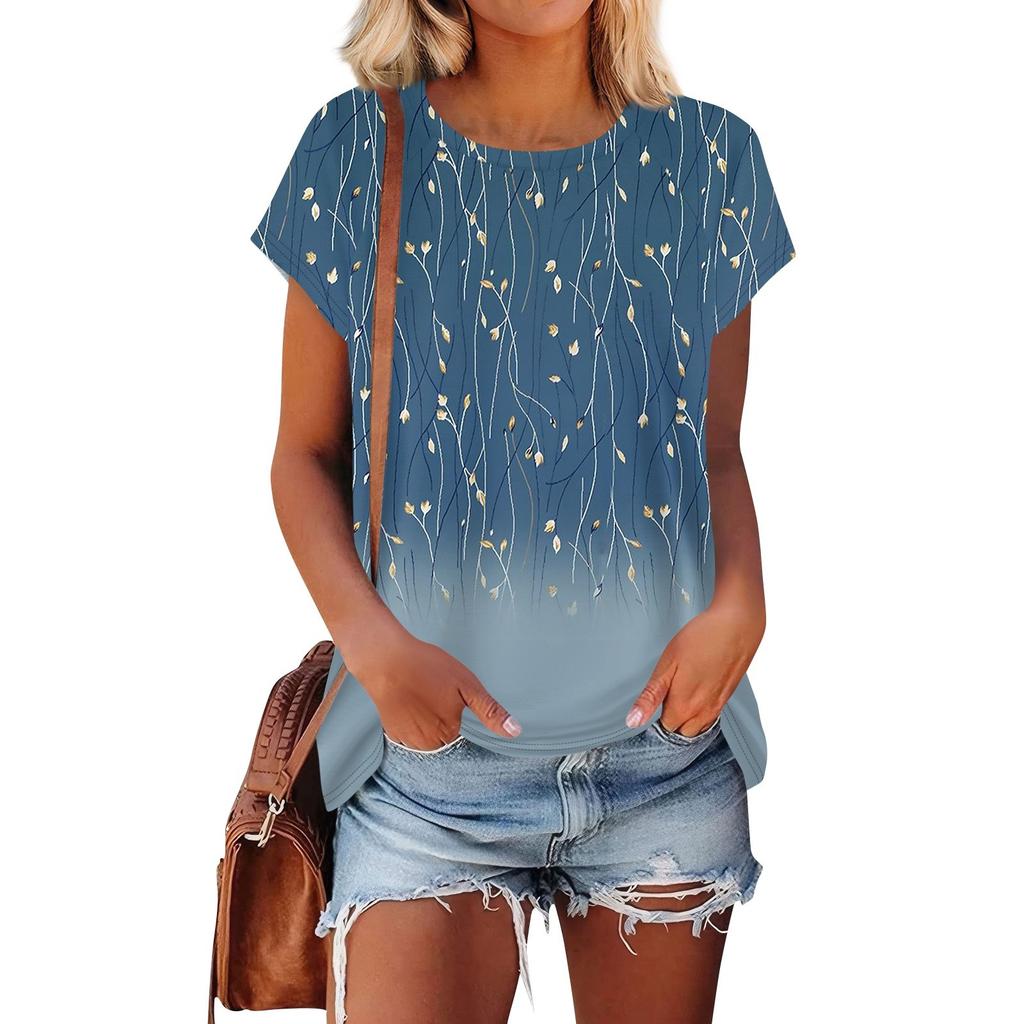 Женские футболки с коротким рукавом, милые туники с круглым вырезом, топы, базовые футболки, блузки, свободный пуловер