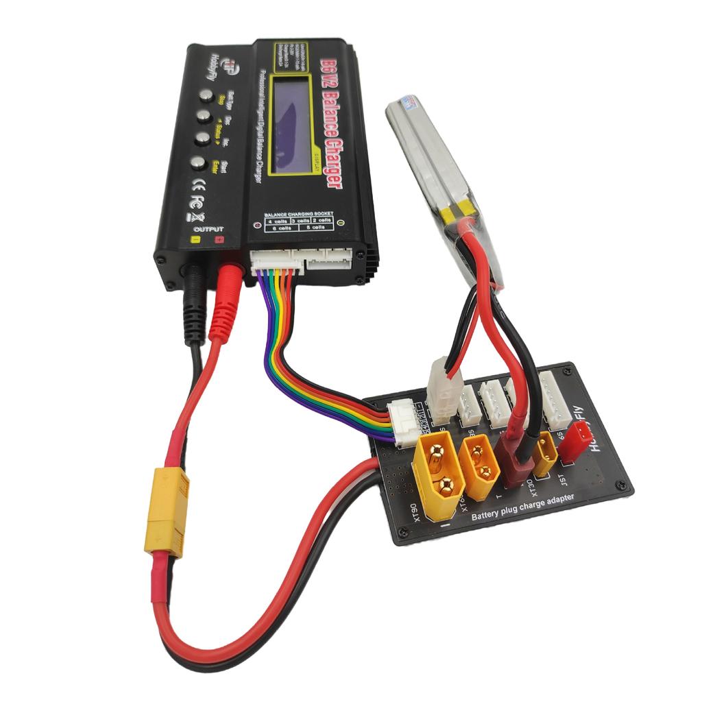 Портативное зарядное устройство XT30 XT60 XT90 JST T-образный разъем LipoBattery Multi Charger 2-6S LipoBattery Parallel Charger Board для Imax B6