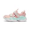Li Ning Kids Low Top Светоотражающие спортивные повседневные туфли Детская повседневная обувь Розовый Зеленый YKNS048-2
