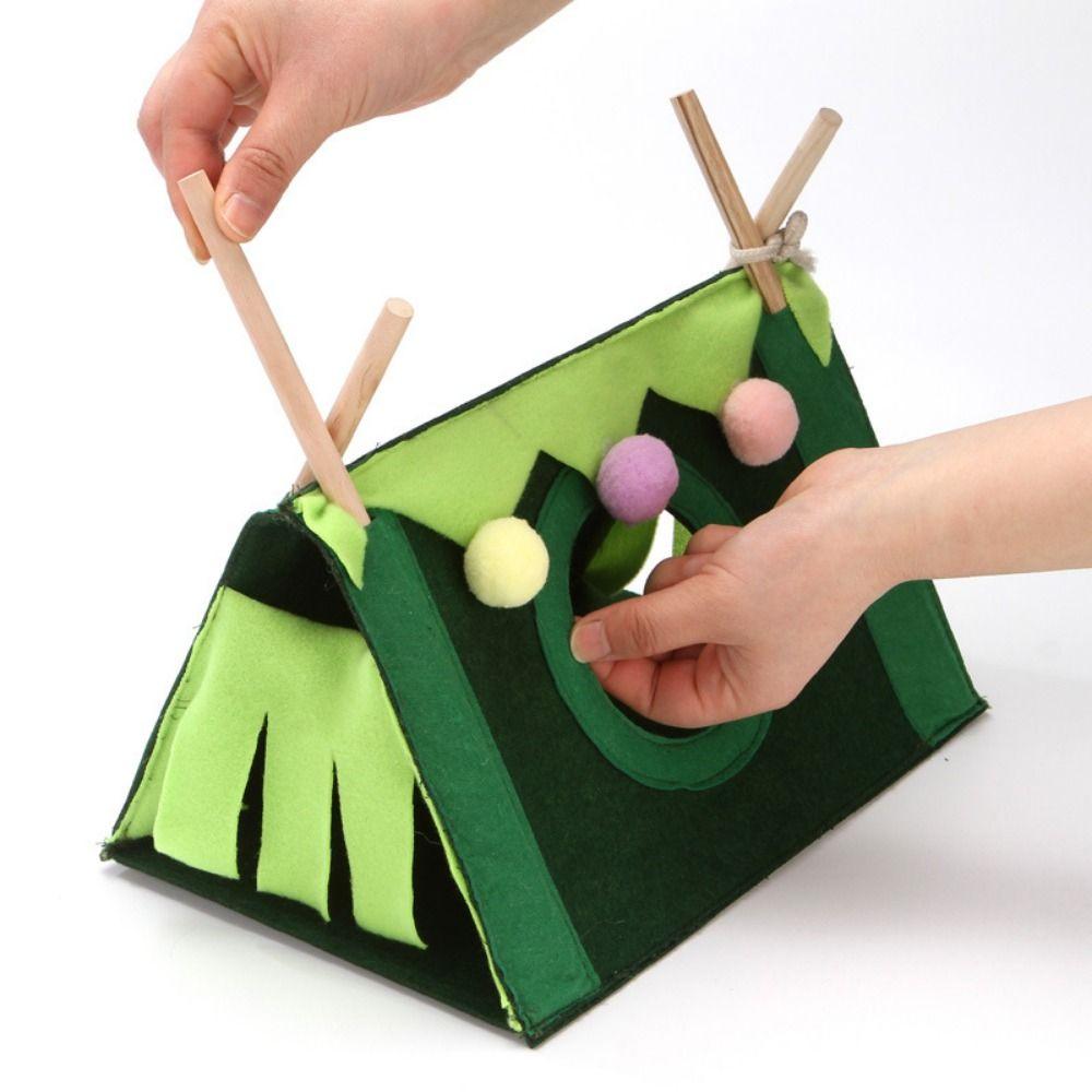 Аксессуары для свиней и домашних животных Фетровый треугольник Палатка для хомяков Планер для домашних животных Скрытый дом Гнездо для кролика Дом для хомяка