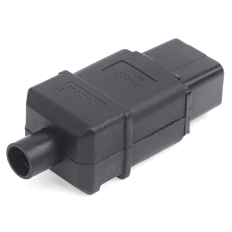 1Pcs Universal Copper IEC320 C19 AC Electrical Power Cable Cord Wiring Connector UPS PDU Removable Female Male Socket Plug 16A
