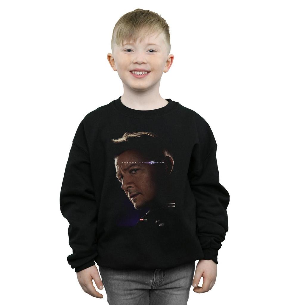 Marvel Boys Avengers Endgame Avenge The Fallen Hawkeye Sweatshirt