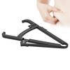 Black Plastic Body Fat Caliper Unisex Skinfold Caliper Body Fat Measurement DeviceMetric Caliper