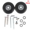 Od 40-54Mm Luggage Suitcase Replacement Wheels Repair Kit Axles Deluxe