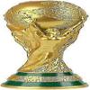 World Cup Football Trophy Resin Replica Trophy Model Soccer Fan Souvenir Gift