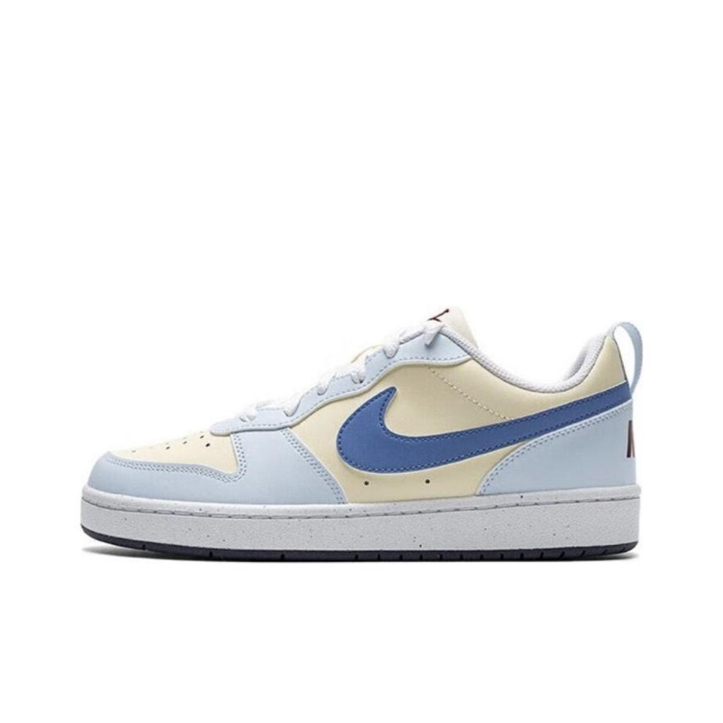 Nike Кеды для скейтбординга Court Borough Женские Низкие Розовый/Белый/Синий FV8120-141(Команда15-)