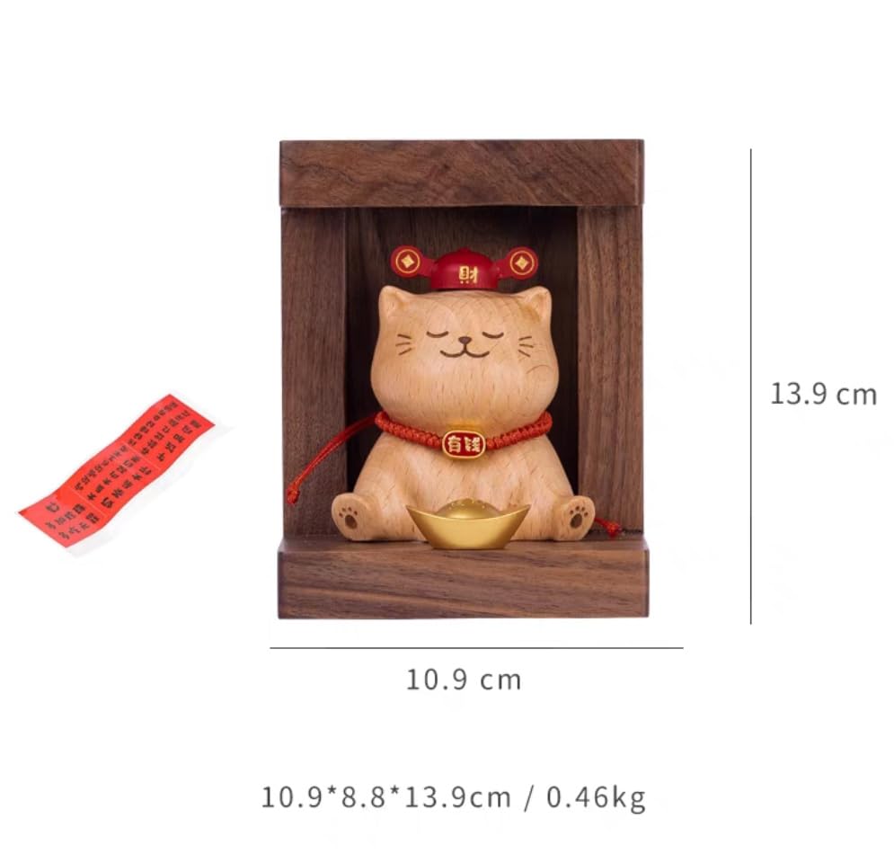 Статуэтка объекта Sakulaya Статуэтка кошки Стильное украшение для гостиной, спальни, входа, настольного подарка, идеальный подарок