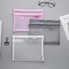 Net Pen Bag Transparent Nylon Large Capacity Double-layer Stationery Bag Simple Student Exam Storage Bag