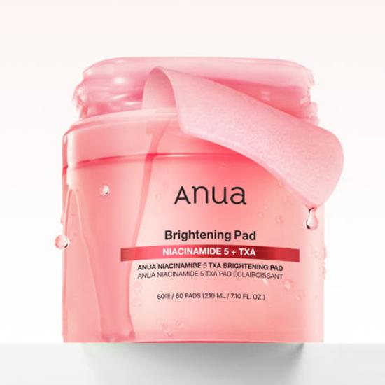Anua Осветляющие подушечки с ниацинамидом 5 TXA, 210 мл, 60 шт.