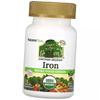 Iron from Certified Organic Curry Extract, Source of Life Garden Iron, 30 Veg Caps (36375199)