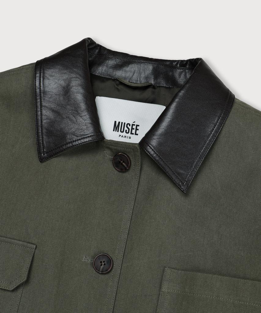 Musee Fallet Oversize Work Jacket_Khaki