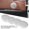 4PCS Stainless Steel Car Audio Speaker Door Trim Covers For 14 18 BMW X5 X6 F15 F16