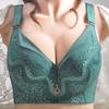 Push Up Padded Bras for Women Lace Plus Size Bra Add Two Cup Underwire Brassiere C D E Cup Plus Size Bras for Women