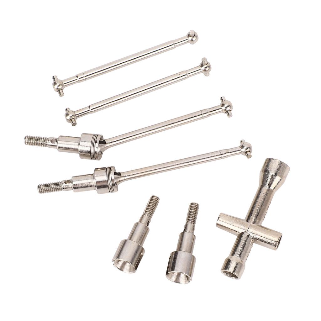 Комплект переднего и заднего приводного моста Металлический приводной вал Замена для 16101PRO 16102 16103 16201 Бесколлекторный