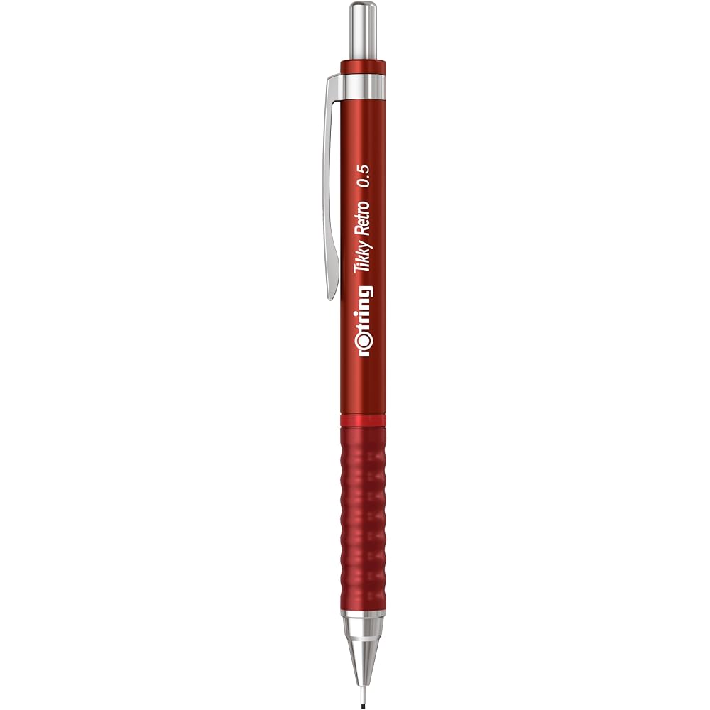 Rotring TIKKY RETRO МЕХАНИЗМ МЕТАЛЛИЧЕСКИЙ КРАСНЫЙ 0,5 мм