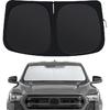 Windshield Sun Shade Compatible With Hyundai Sonata -2025, Front Window Shades  Fit For Sonata, Foldable Car Sun Shield With Steering Wheel Sunshade