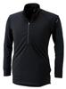 TS DESIGN Laminated Long Sleeve Zip Shirt for 4235 97 Black X Black 3L Autumn/Winter