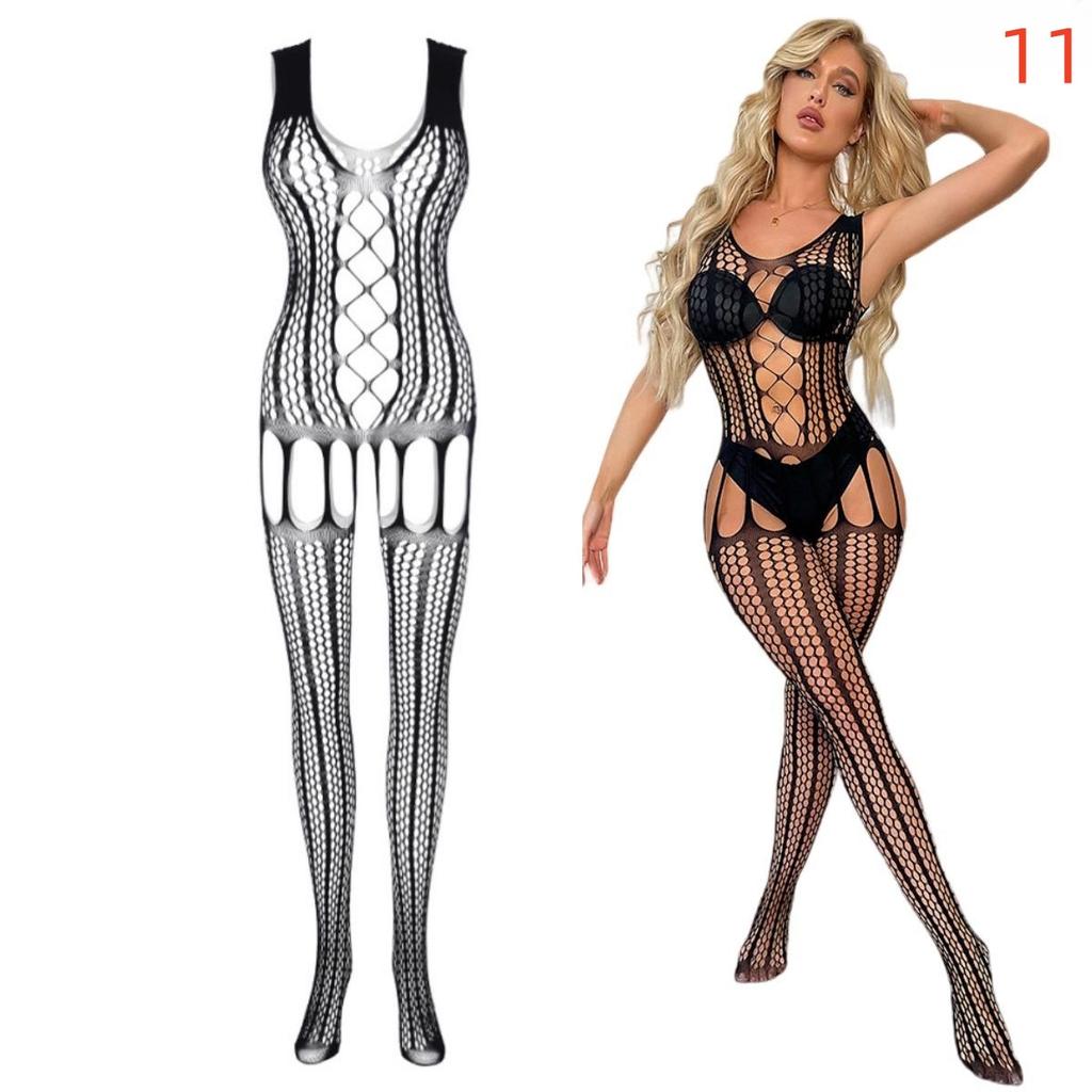 New Fashion Plus Size Women Fishnet Body Stocking Underwear Sexy Bodysuit Lingerie