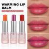 Warm Change Jelly Lip and Cheek Lip Balm Long-lasting Moisturizing Mirror Water Color Changing Lip Balm