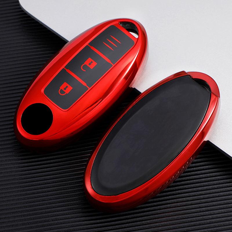 Новый мягкий чехол для ключей из ТПУ для Nissan Qashqai X-Trail T32 T31 Juke J10 J11 Kicks Tiida Pathfinder Note для Infiniti