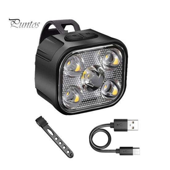 Ultra Bright Bike Light High Lumens Waterproof Rechargeable Non-Dazzling Simple Installation Bike Headlight Tail Light Set