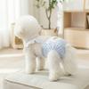 Dog Underwear Suspenders Style Dog Physiological Pants Adjustable Washable Pet Jumpsuit Breathable Female Dog Shorts Heat Cycle