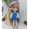 Rakulifey Blythe Clothes Neo Blythe Costume Set Clothes Jacket Dress Set for Obitsu 24 2-piece