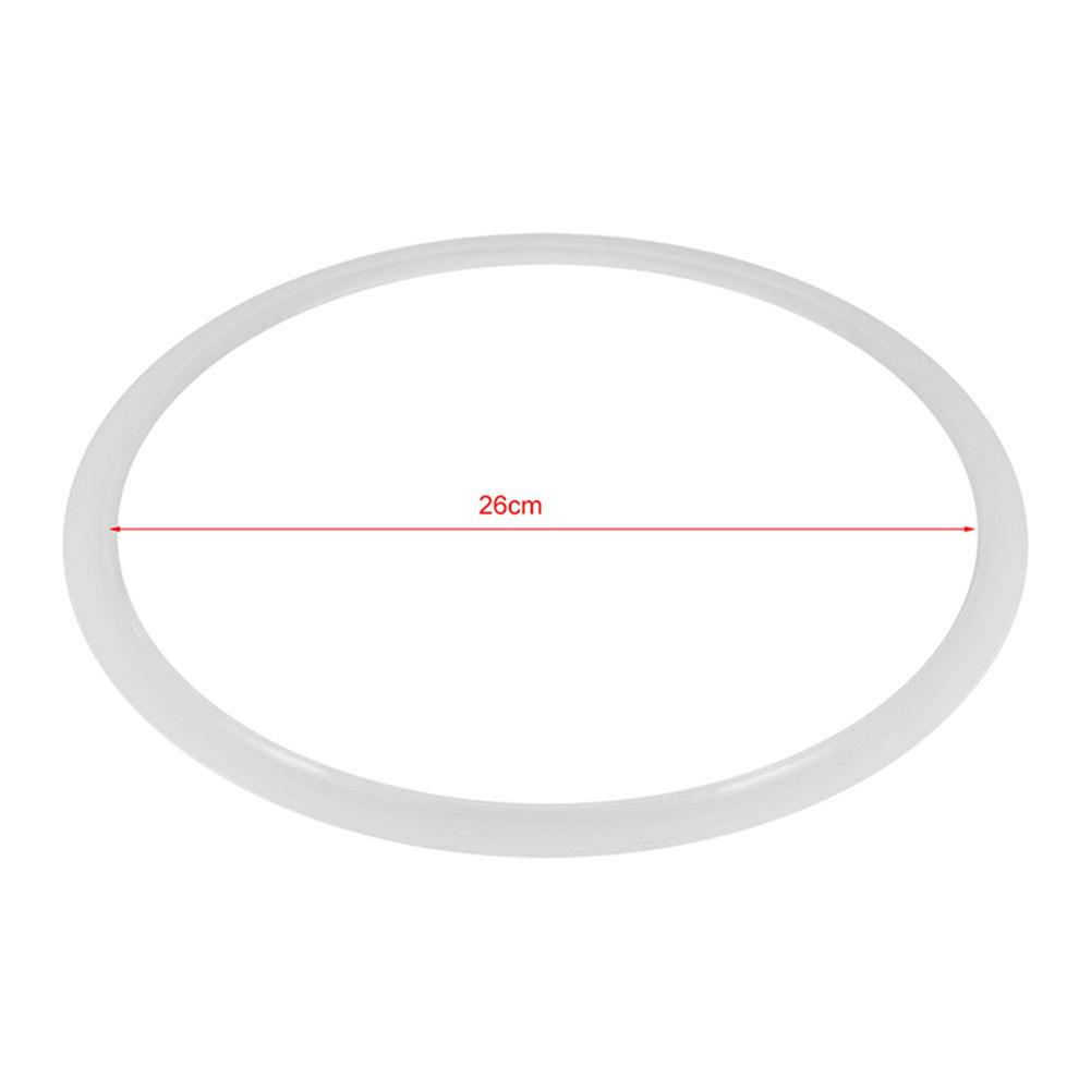 1pcs Silicone Pressure Cooker Seal Ring O Ring Rubber Clear Replacement Gasket Kitchen Cooking Tool 18/20/22/24/26/28/30/32cm