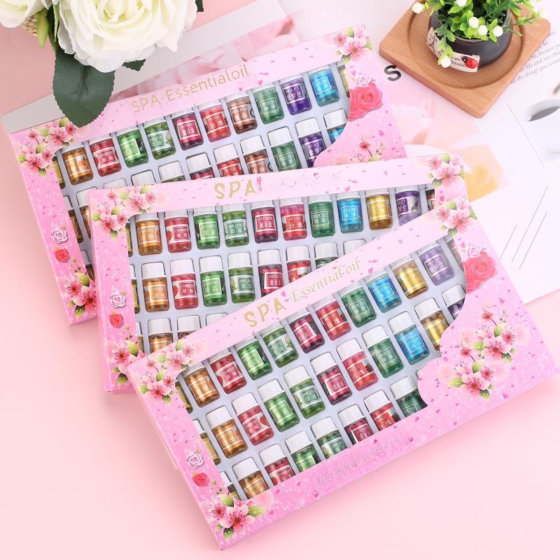 Набор водорастворимых растительных эфирных масел - 36 палочек, 3 мл для аромаламп, увлажнителей и аромакурильниц.