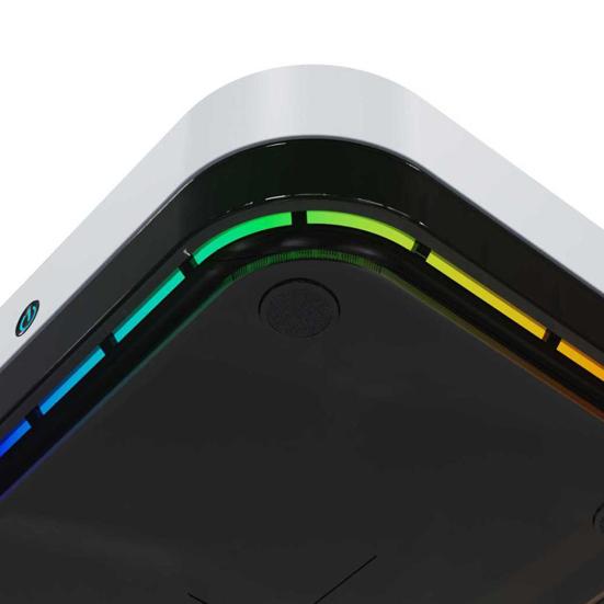 Подставка для зарядки для портативного пульта PS Portal, портативная док-станция для зарядки с режимами RGB-подсветки, подставка-держатель, аксессуары для консоли PS5 Portal