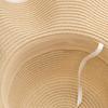 Straw Wide Brim Sun Hat Bowknot Breathable Lace Up Beach Hats Sun Protection Elasticity Hat for Women