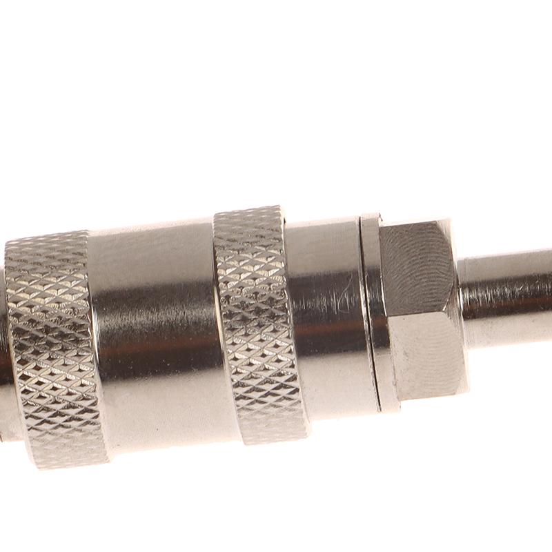 Соединитель манжеты Nibp Воздушный шланг Aadpt Соединитель манжеты для измерения артериального давления Мужской Женский Быстроразъемный Байонетный дыхательный путь Металлические соединения