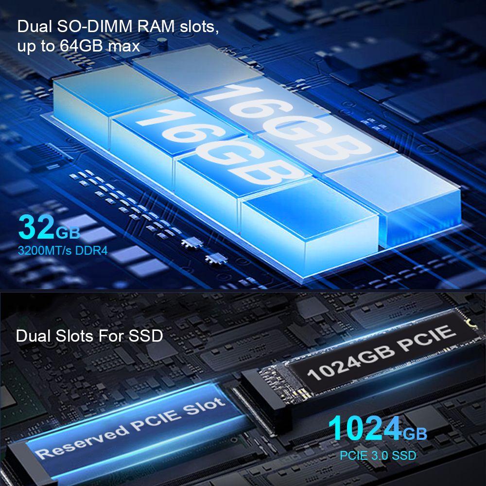 Ninkear Ноутбук A15 Plus 15,6'', AMD Ryzen 7 5825U 8 ядер 4,5 ГГц, IPS-экран 1920*1080, 32 ГБ ОЗУ 1 ТБ SSD