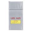 Lithium Ion Battery Safe Bag Fireproof Explosion Proof Storage Bag Protector 10x20cm