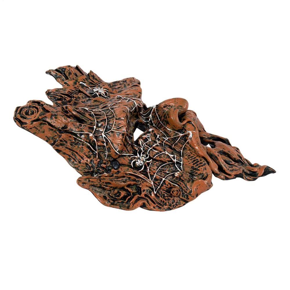 Spider Web Pattern Tree Man Mask Realistic Tree Ghost Mask Halloween Tree Demon Mask Costume Party