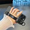 Applicable To Samsung S25Ultra Mobile Phone Case A51 Wristband A71 Kevlar A22FE Carbon Fiber A55 Bracket A34