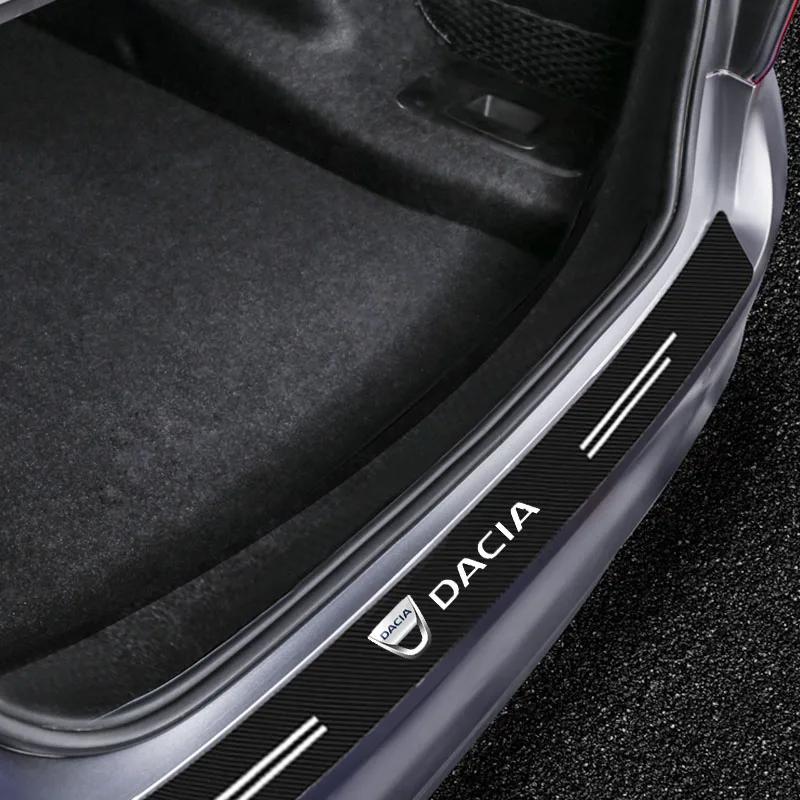 BGS1 Car trunk scratch strip, trunk protection collision strip For Dacia Duster Logan Sandero Lodgy Dokker Stepway Solenza Largus