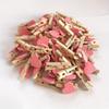 50Pcs/Set Wooden Clips Love Heart Pegs Clothespin DIY Cute Wedding Decoration Craft Pegs Clothespin