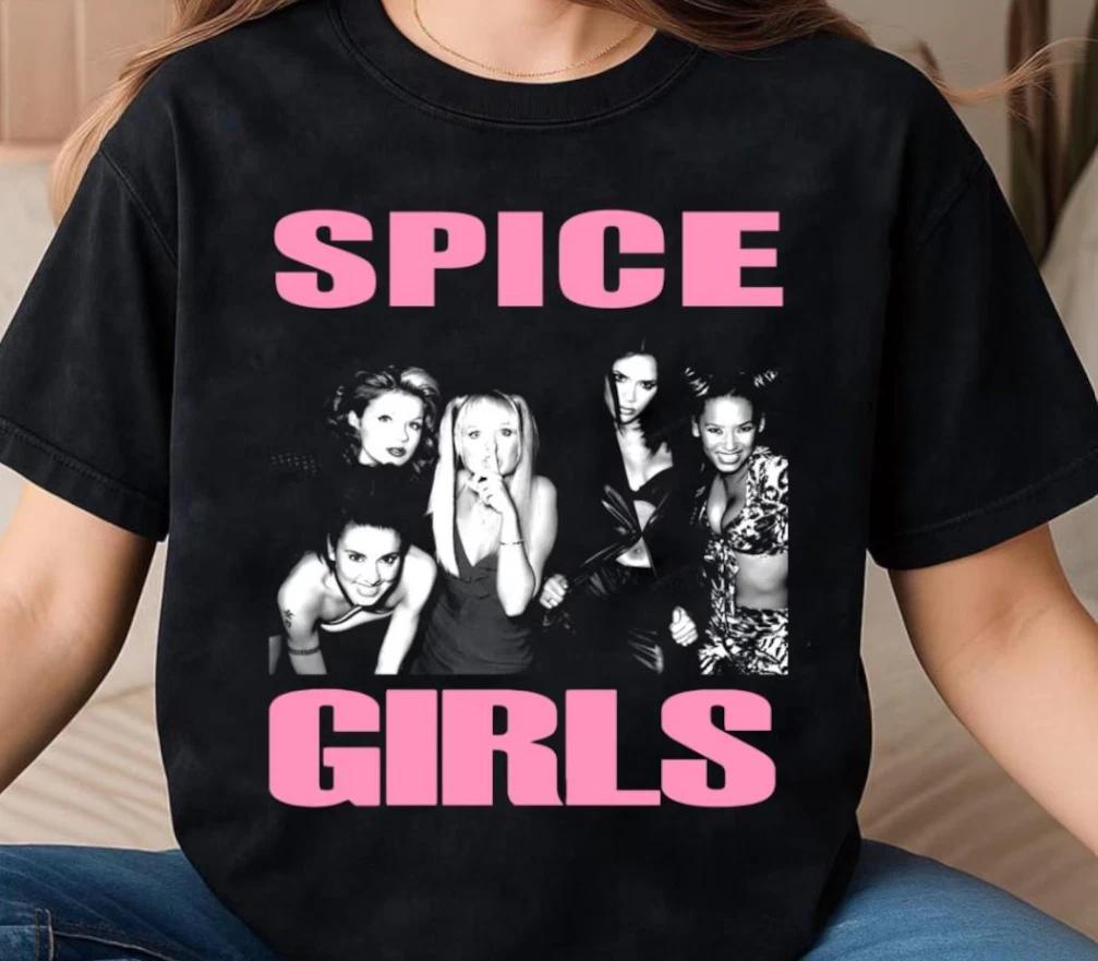 Футболка Spice Girls, Подарок для женщины и мужчины, Унисекс футболка