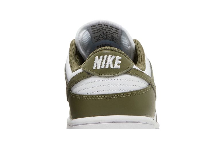Женские кроссовки Nike Dunk Low Medium Olive (Женский) Белый/средний оливково-белый