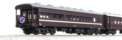 KATO N-образная колея JR West Mayte 49 + старый пассажирский вагон, набор из 4 вагонов 10-1893, модель пассажирского вагона железной дороги