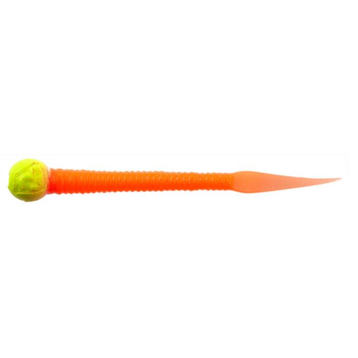 Приманка силикон Lucky John Floating Trout Slug 2.5inch/10pcs в форме червя, плавающая